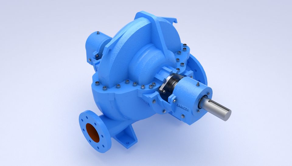 SAMCO HS90 split case water pump